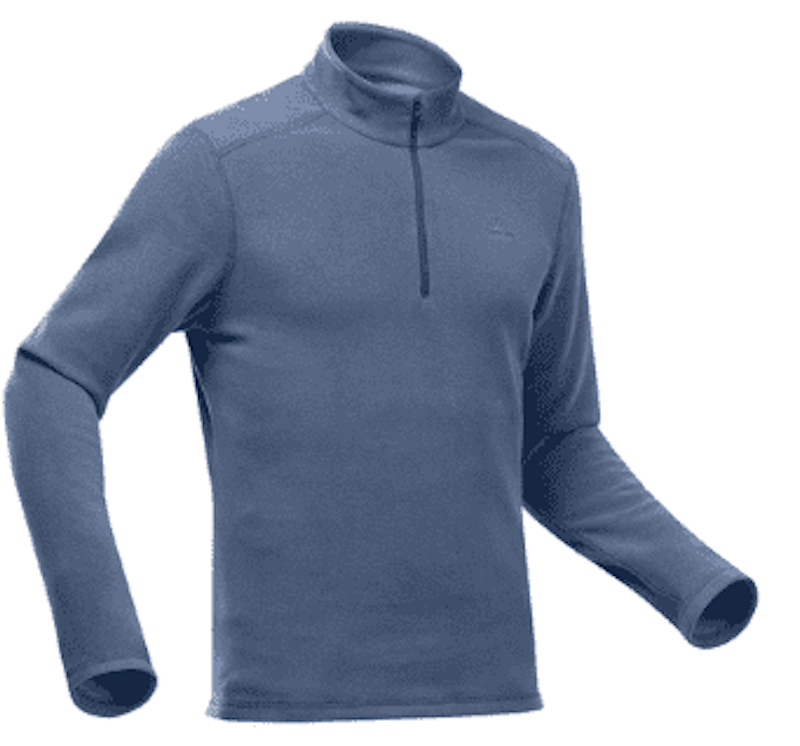 Quechua Fleece Hiking Pria MH100-8670150