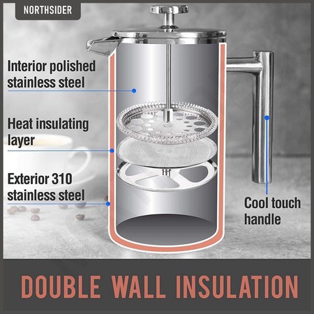  French Press Stainless Steel