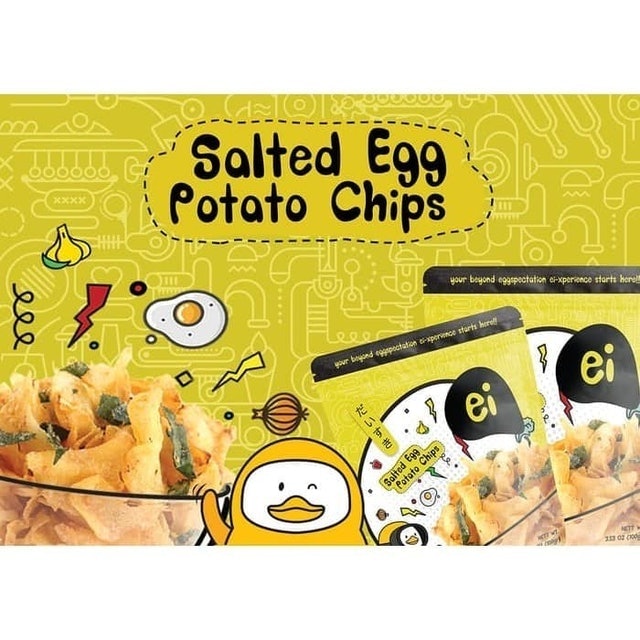 Ei  Salted Egg Potato Chips