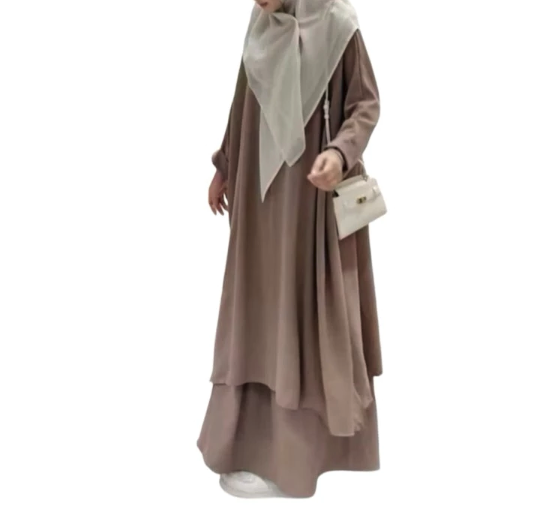  Geneaby Fatiya Long Set Tunik Rok 