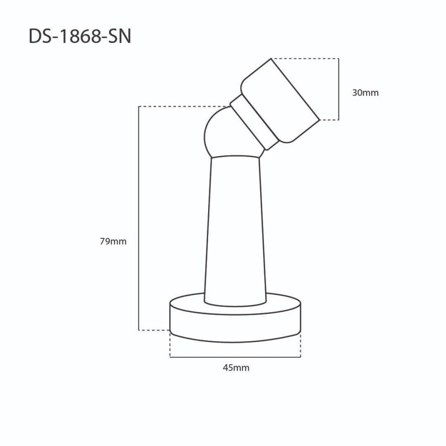 Nobleza Door Stop Magnet Penahan Pintu DS-1868SN 
