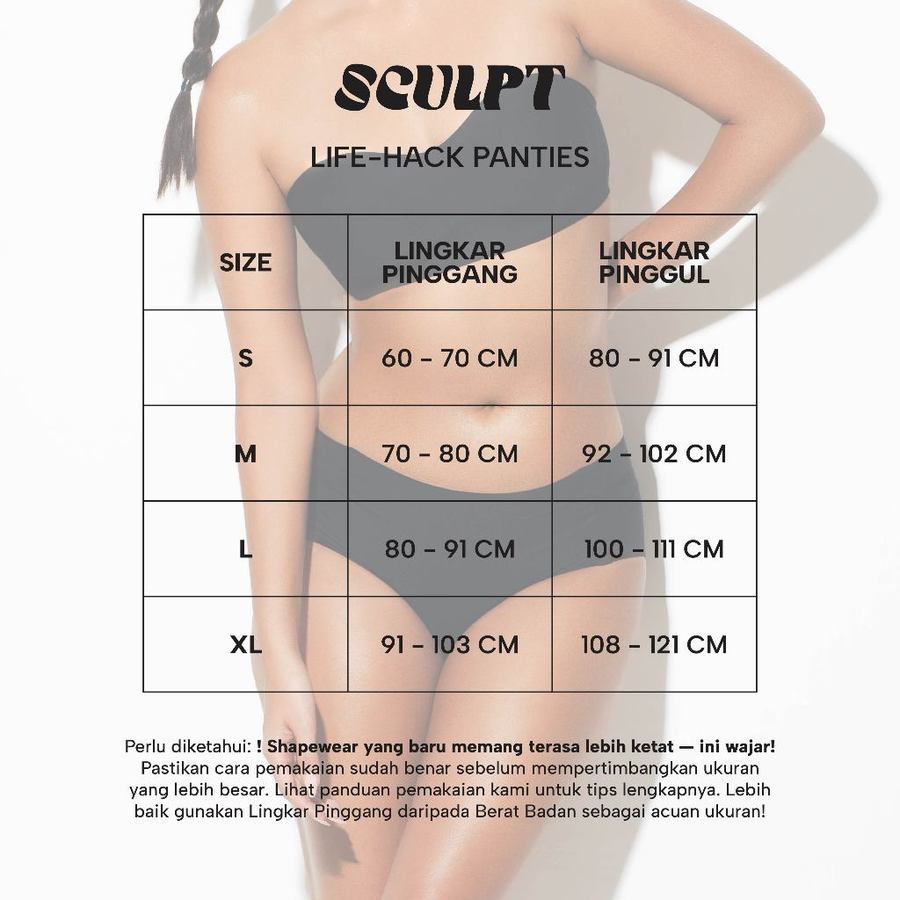 SCULPT Seamless Waist-clinching Panties Celana Dalam Korset 2