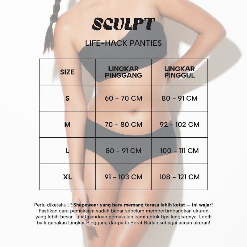 SCULPT Seamless Waist-clinching Panties Celana Dalam Korset 2