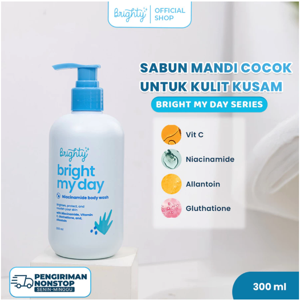 Brighty Global Sinergi Brighty Bright My Day Niacinamide Body Wash