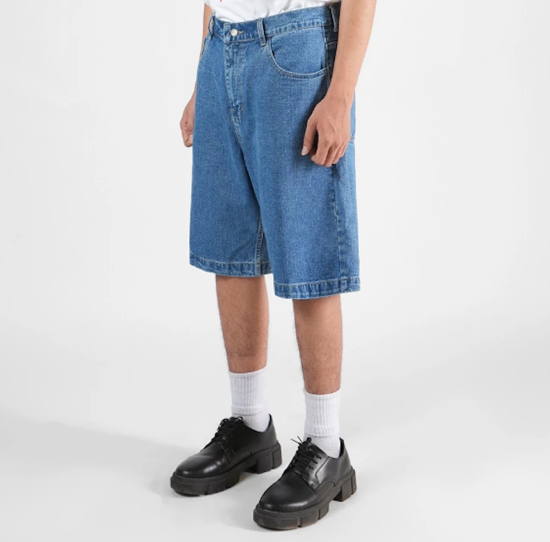 NRDN Clothing 3 Star Jorts Short Denim Washed 2