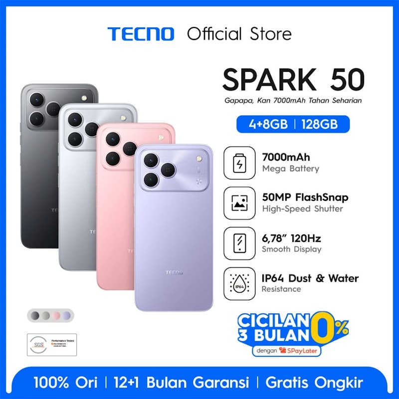 Tecno Spark 50 4/128 GB 4