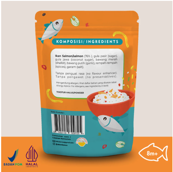  Bonco Salmon Floss Abon Salmon