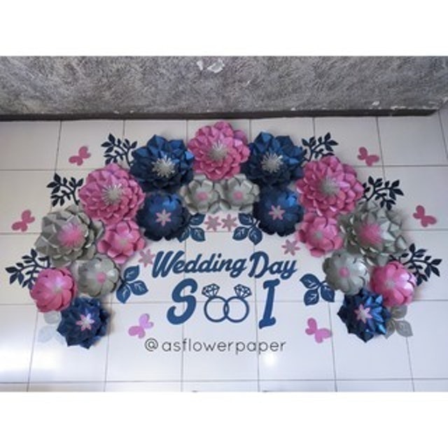 Paper Flower Engagement Tipe T 3