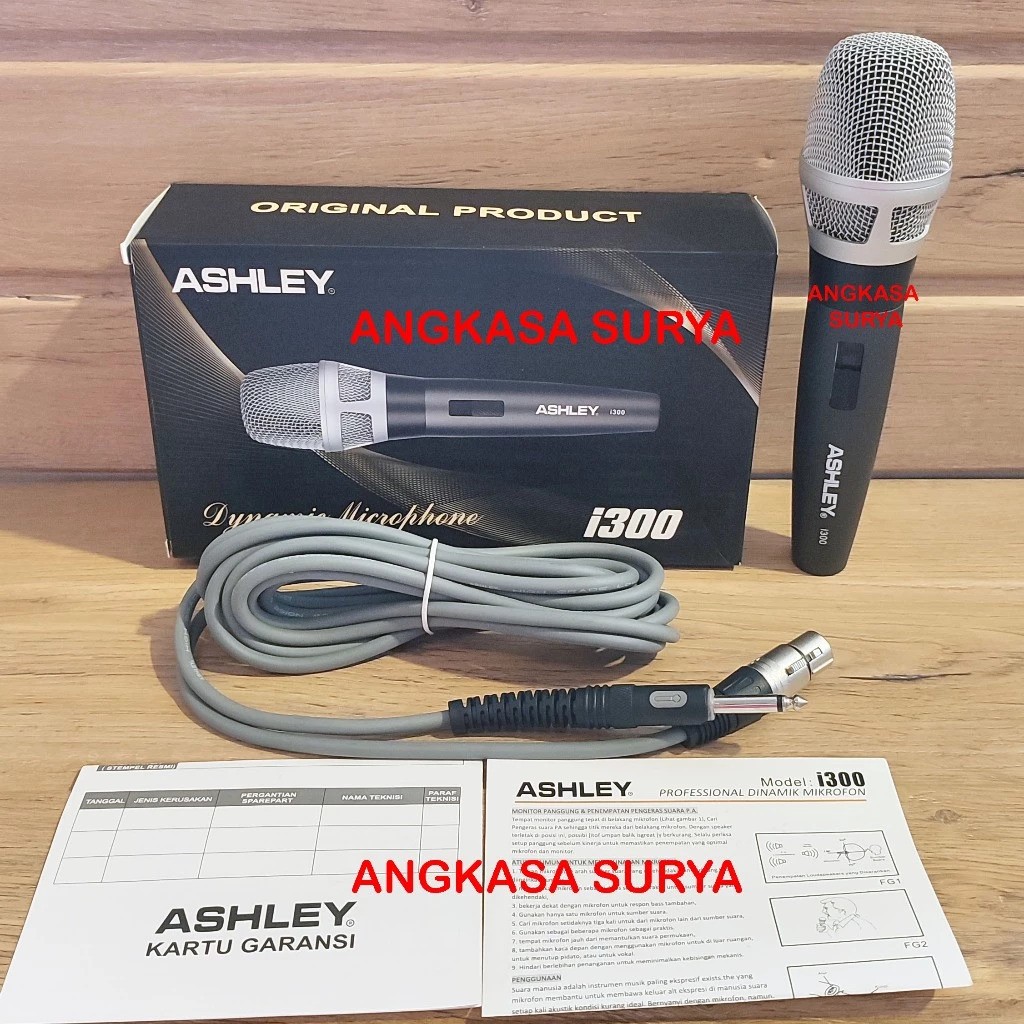 Ashley Professional Dynamic Microphone 3