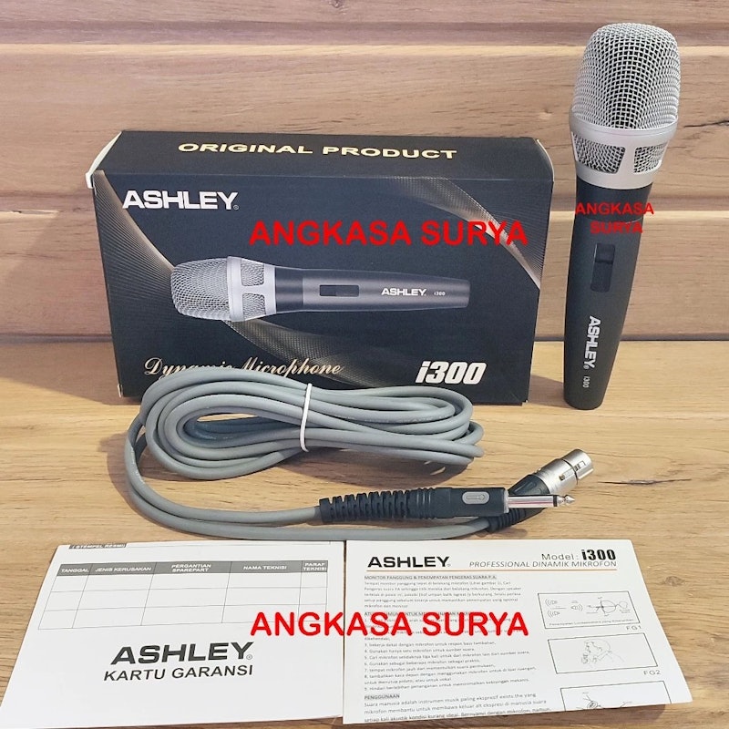 Ashley Professional Dynamic Microphone 3