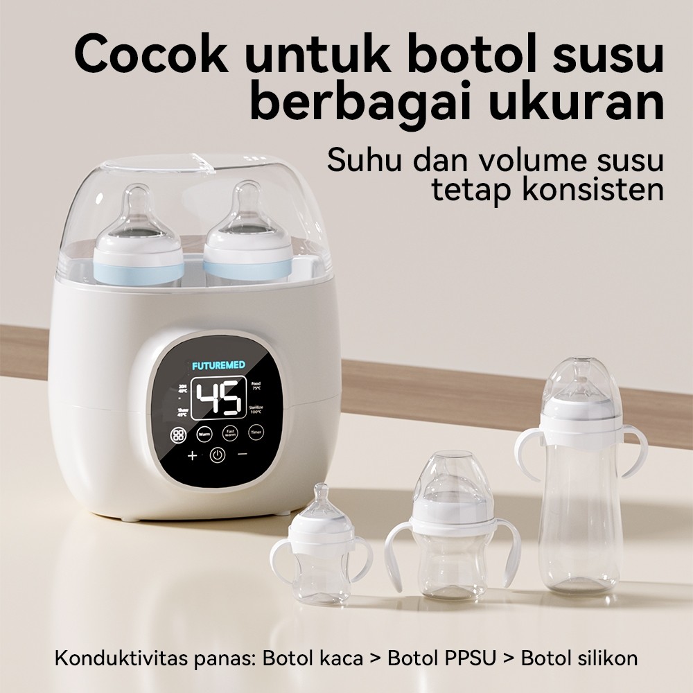 FUTUREMED Smart Double Milk Warmer  5