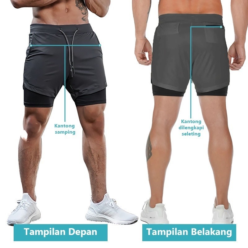  ELFS ACTIVE Compression Training Shorts Baselayer