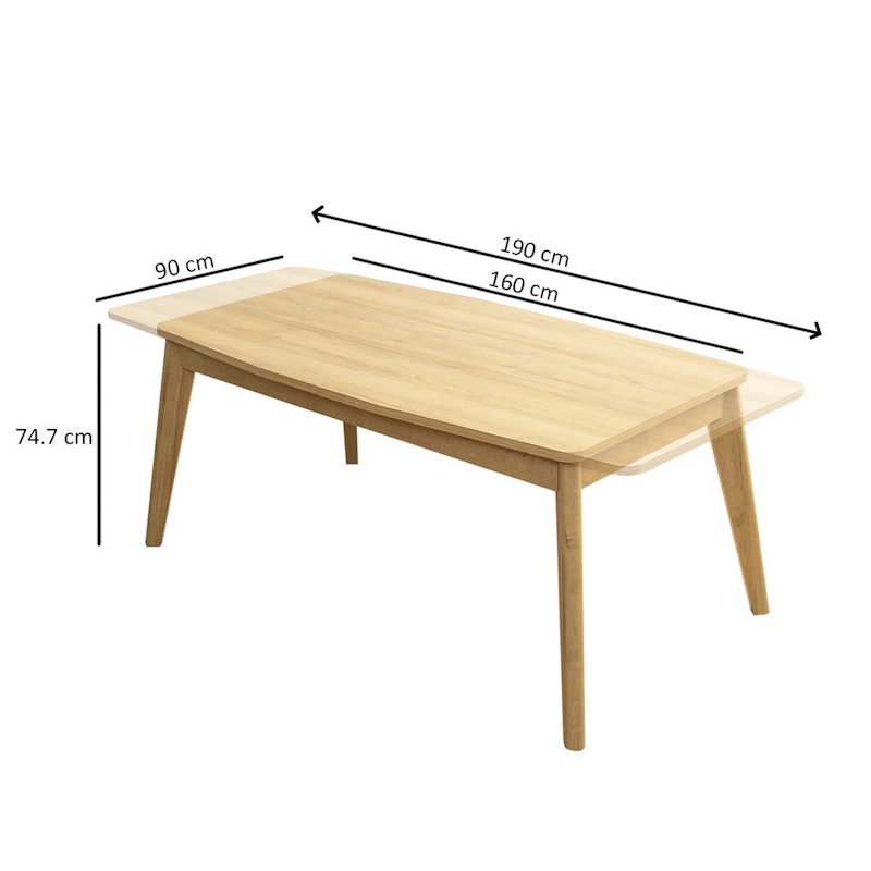 Heim Studio Setsu Extendable Dining Table 5