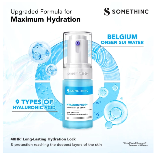 Royal Pesona Indonesia SOMETHINC HYALuronic 9+ Advanced + B5 Serum