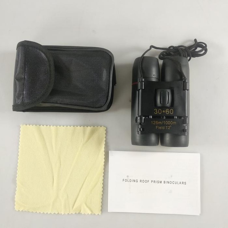 TaffSPORT Teropong Binocular HD 30x60 Portable Outdoor 126M/1000M 4