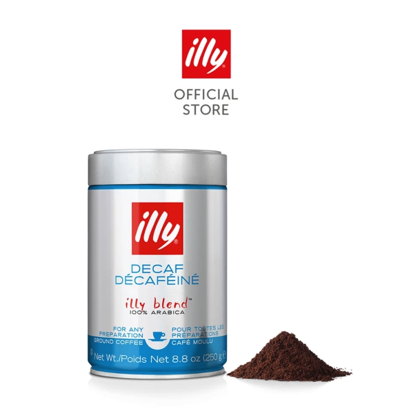 Illycaffè illy Coffee Decaf Decafeine 100% Arabica