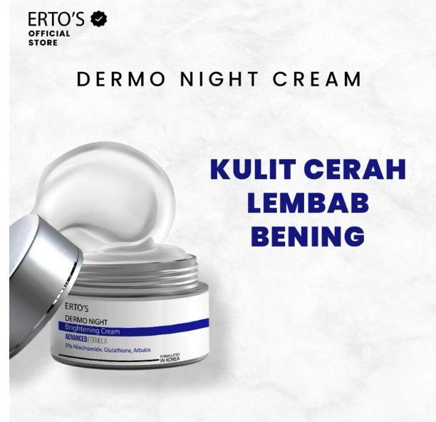  Erto Berjaya International  ERTO'S Dermo Night Brightening Cream