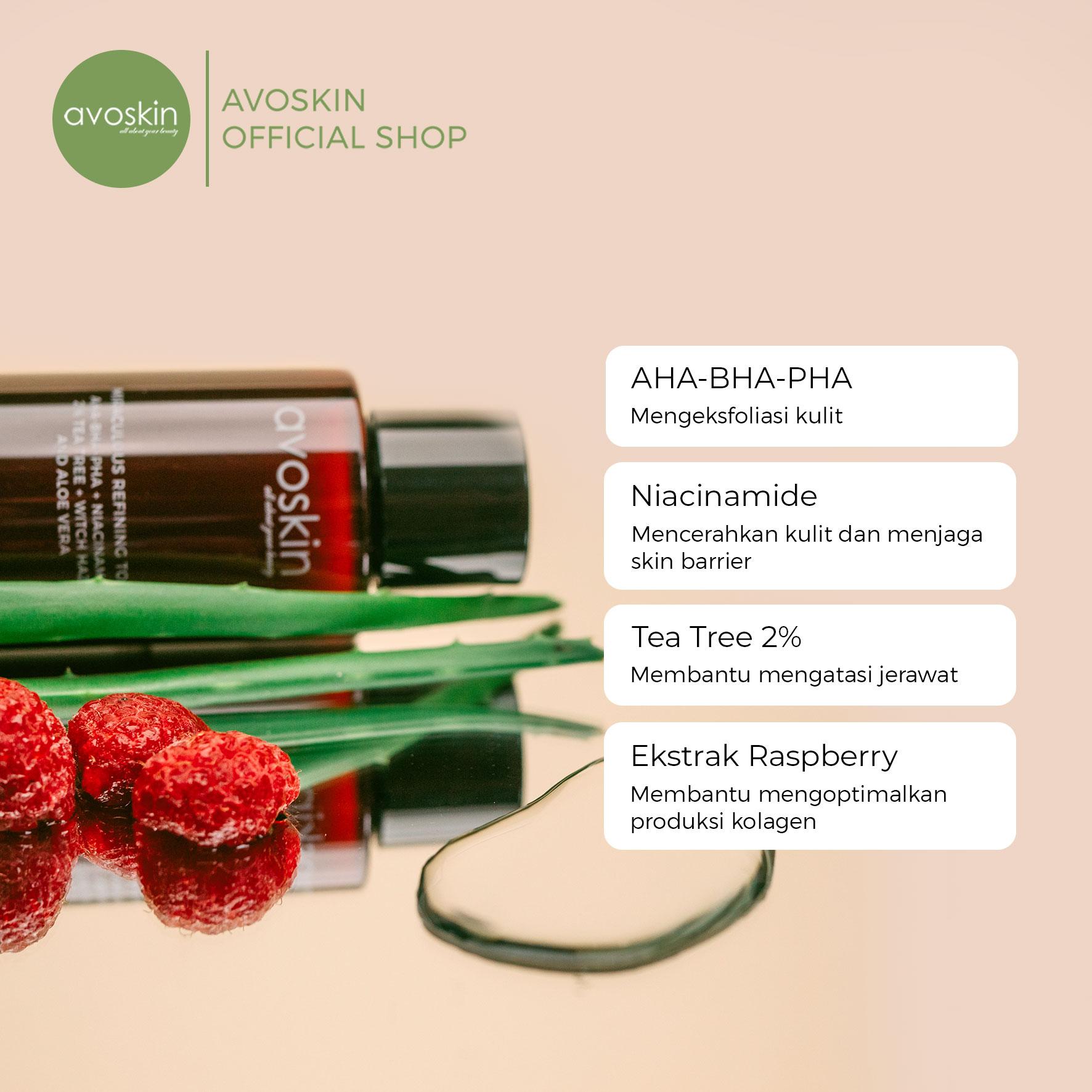 Avoskin Toner Miraculous Refining 