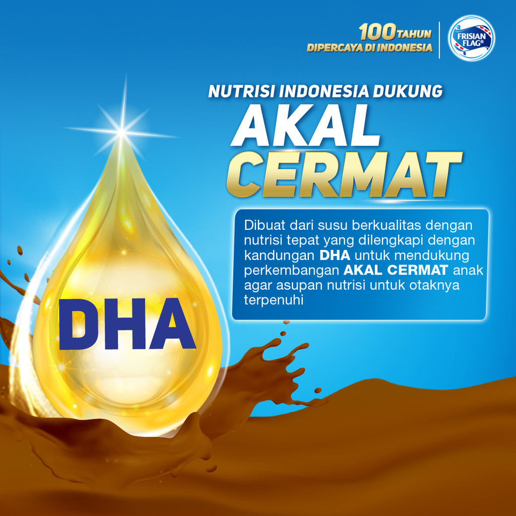 Frisian Flag Indonesia Frisian Flag Primagro 1+ Cokelat