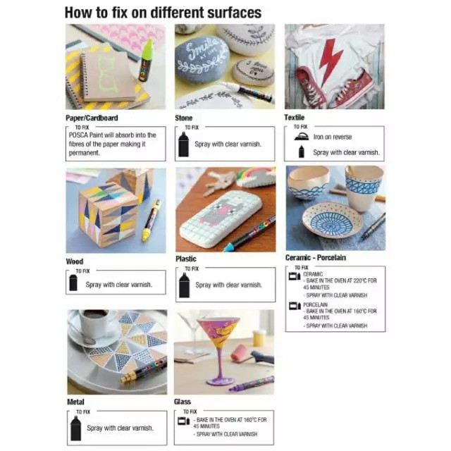 Uni Mitsubishi Pencil Uni Posca Paint Marker PC-3M