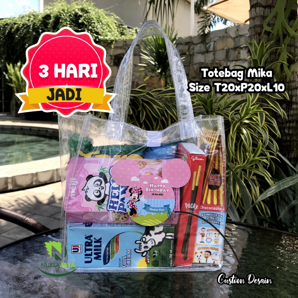 Totebag Mika Transparan 3