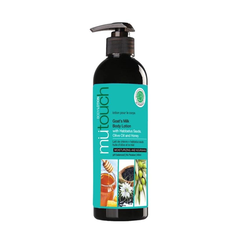 Goat's Milk Body Lotion with Habbatus Sauda, Olive Oil, and Honey 1