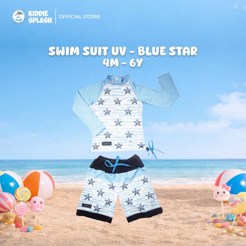 Kiddie Splash Swimsuit Anak Laki-Laki UV Protection 3