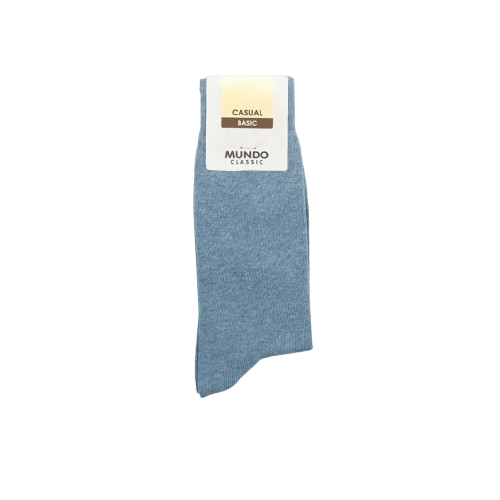 Mundo Men Sock Casual Basic Knee 