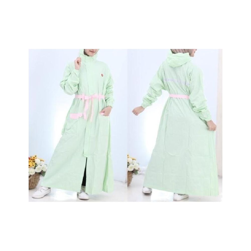  Safira Jas Hujan Gamis Indoplast