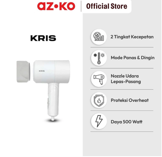 AZKO Kris Travel Hair Dryer