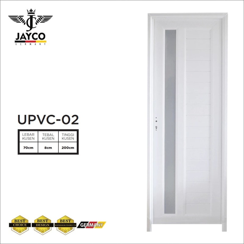 JAYCO Pintu Kamar Mandi 3