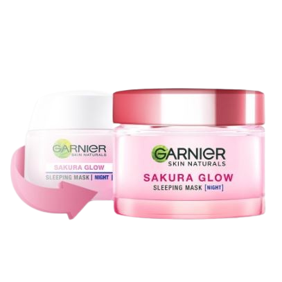 Garnier Sakura Glow Night Cream