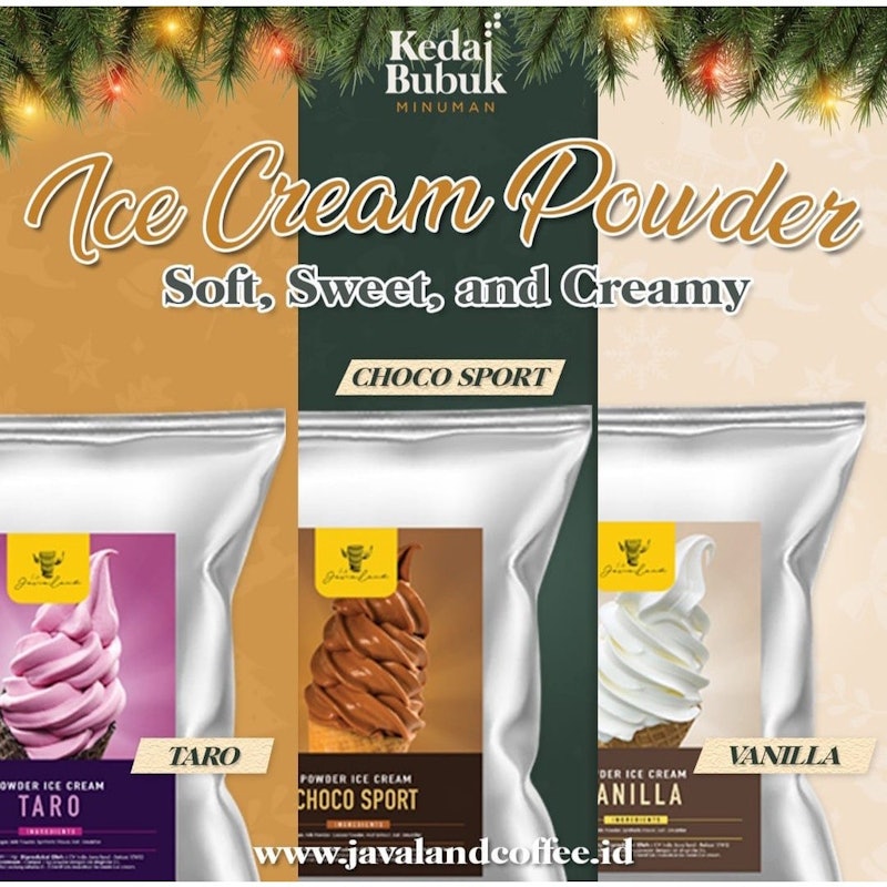 Java Land Powder Ice Cream Matcha 5