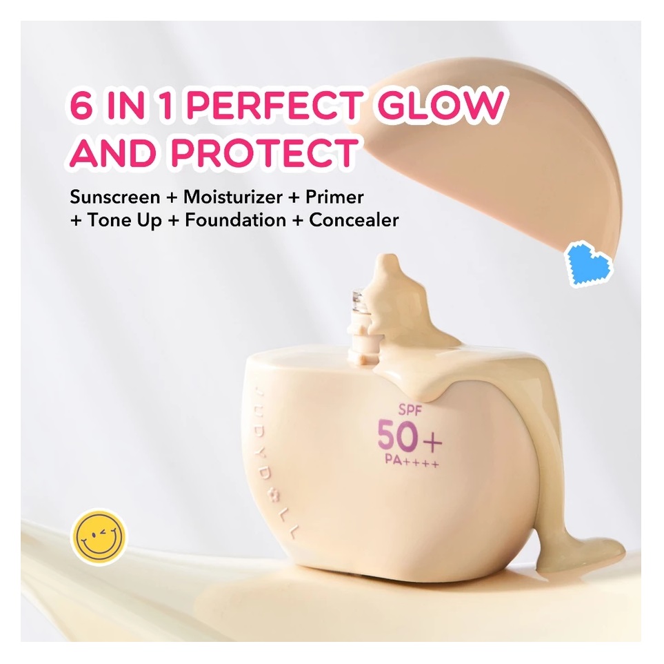 JOY Group Judydoll Tinted Sunscreen SPF 50+ PA++++ 02 Ivory