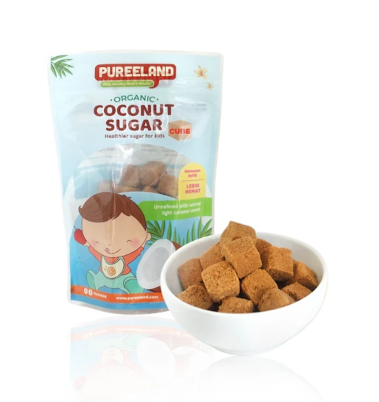 Pureeland Organic Coconut Sugar Cube 1