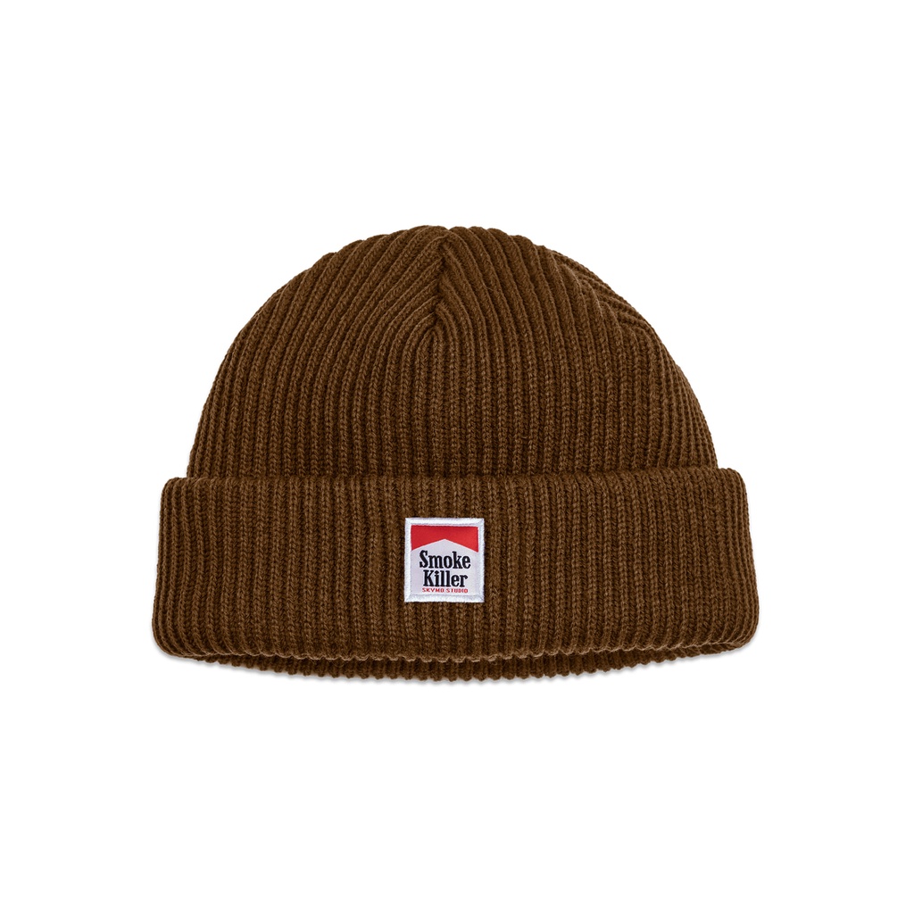 Beanie Hat Smoke Cooper and Black