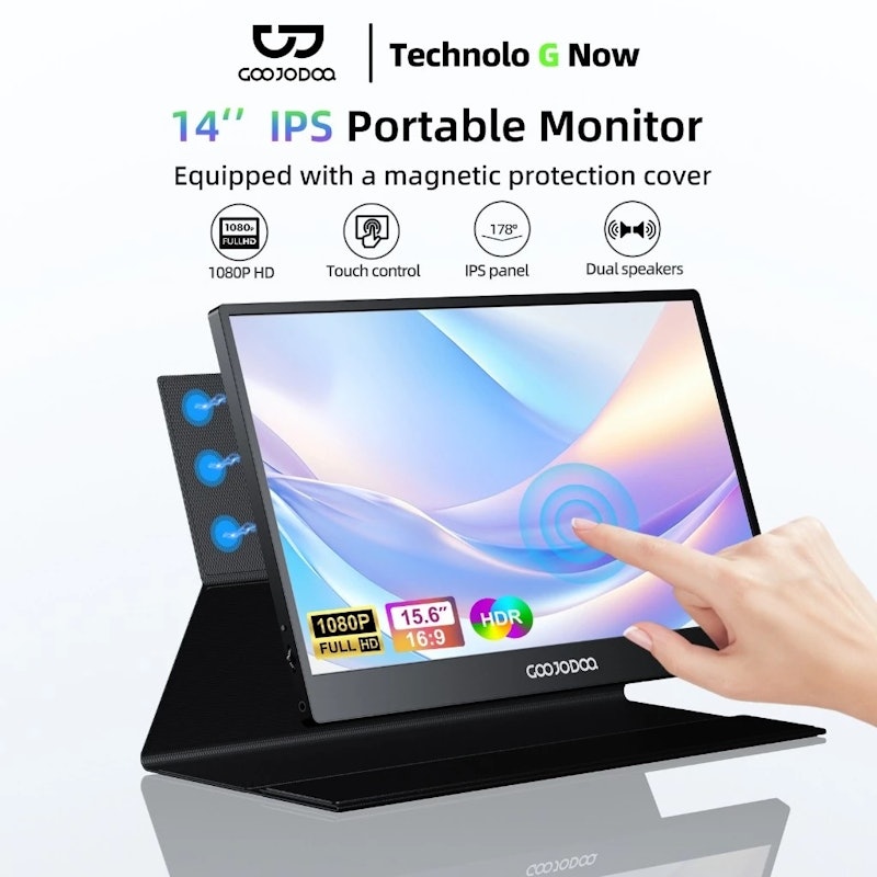 Goojodoq Portable Monitor 14 Inch 4
