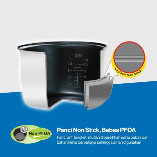 Kencana Gemilang Miyako Magic Warmer Plus  MCM-508