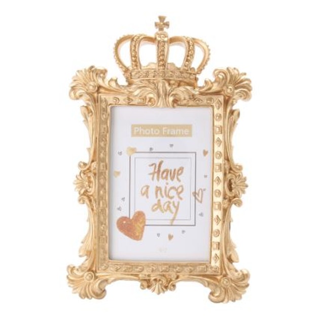 Gold Crown Vintage Photo Frame ｜ 04