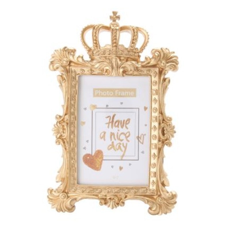 Gold Crown Vintage Photo Frame 1