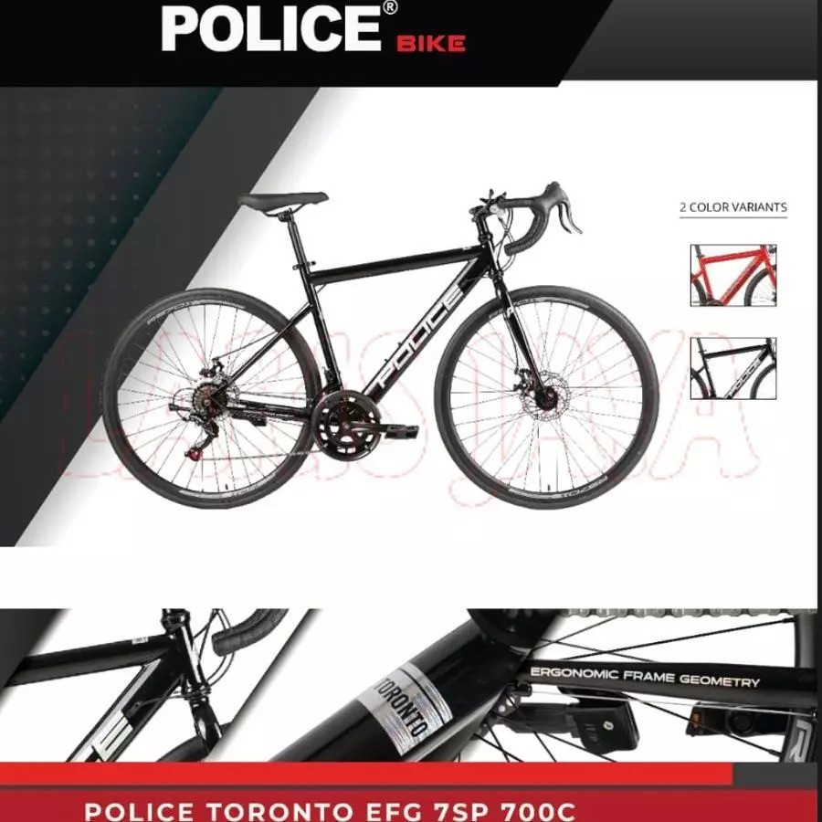 Roda Maju Bahagia Police Toronto EFG 7 Speed 700C