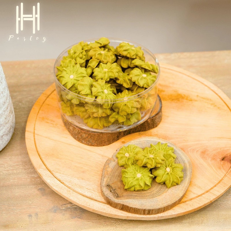 HHpastry Kue Semprit Green Tea 2