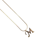 Zafa Aksesoris Kalung Titanium Liontin Huruf 1