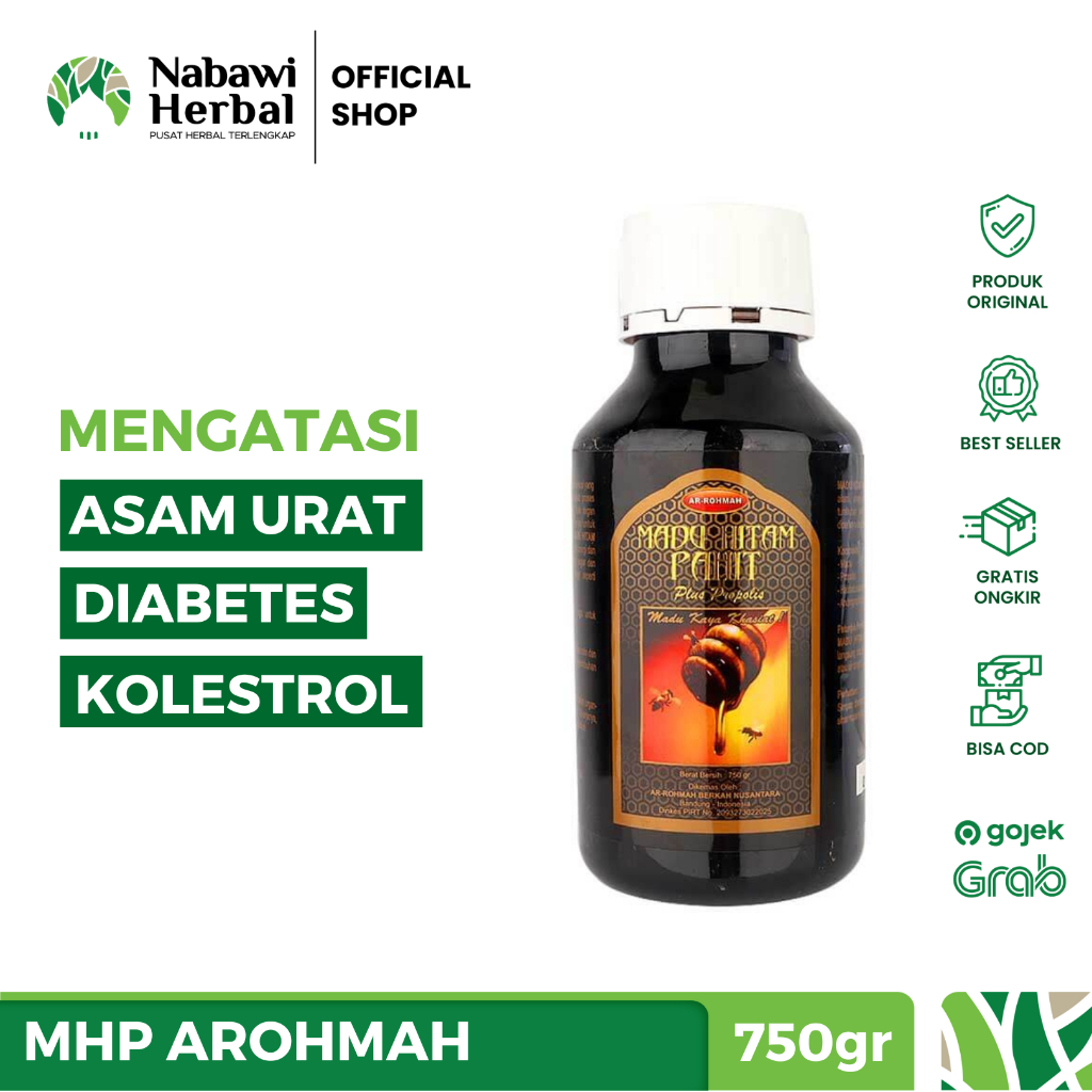 Ar Rohmah Madu Hitam Pahit Plus Propolis 2