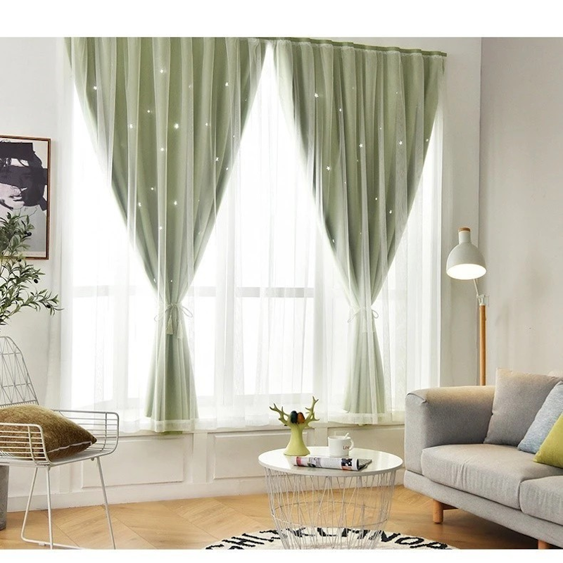 Gorden Jendela Magic Motif Bintang 4