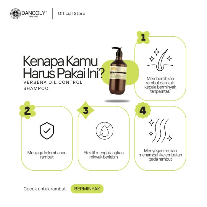Dancoly Cosmetique Dancoly Verbena Oil Control Shampoo