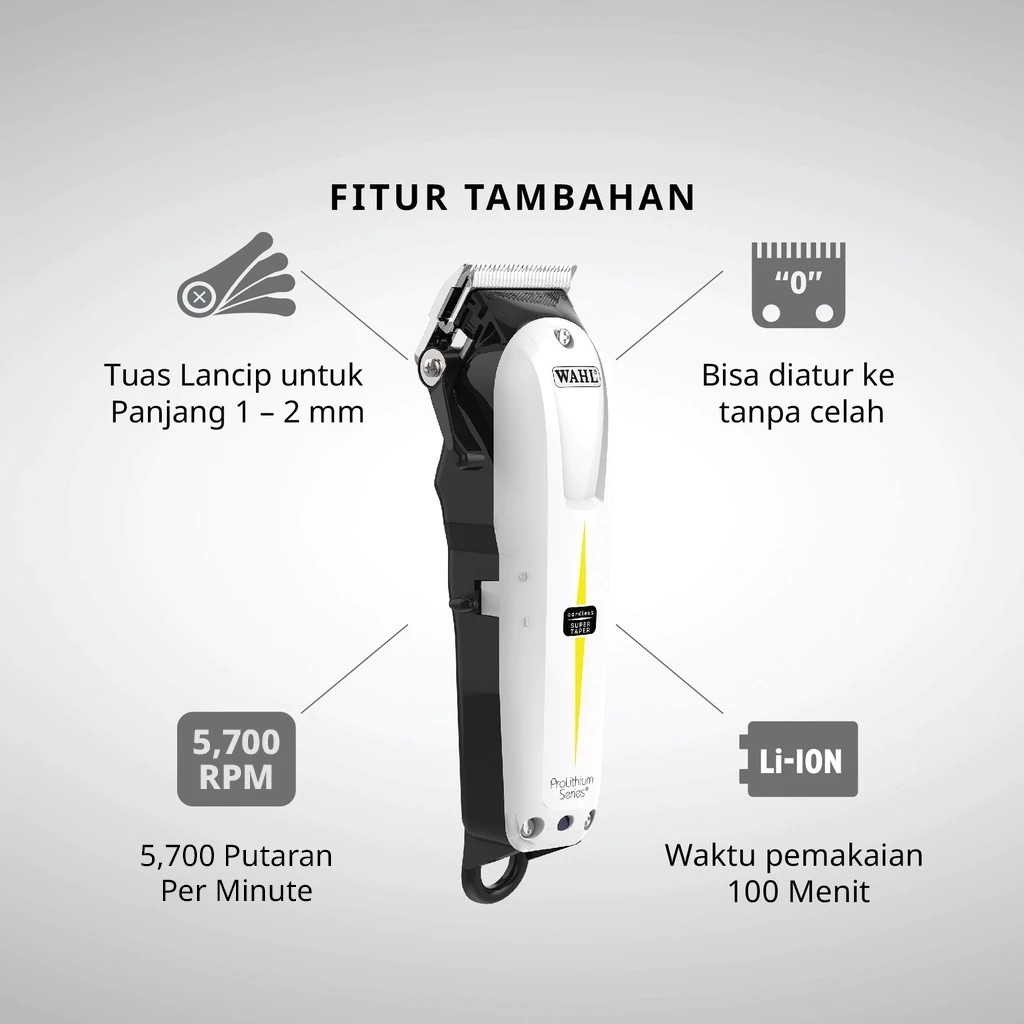 Wahl Clipper Corporation Wahl Super Taper Cordless Clipper 