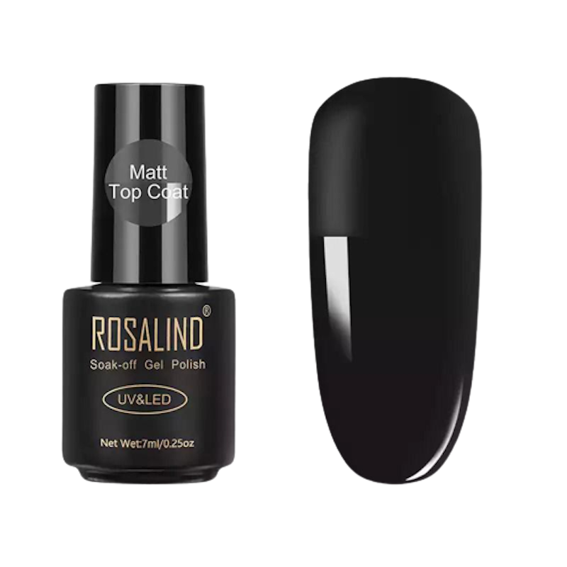 Rosalind Matte Coat Gel UV LED 1