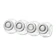 IKEA RAJTAN - Spice Jar Glass/Aluminium-Colour 1
