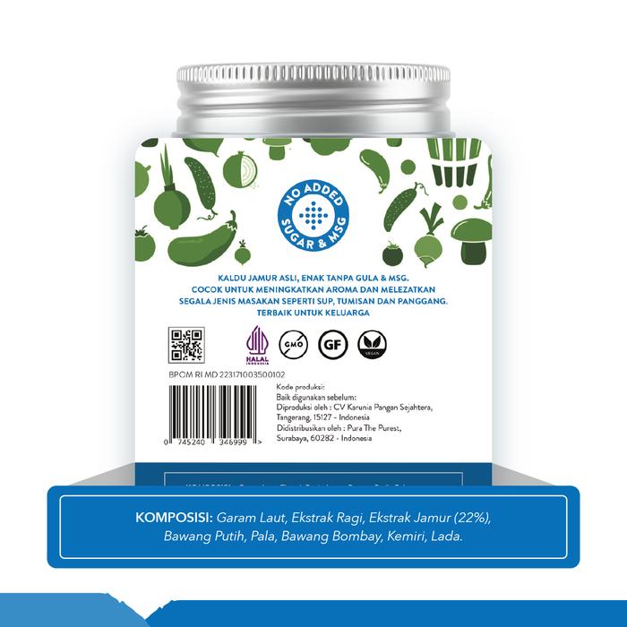Pura Mushroom Seasoning Powder Kaldu Jamur